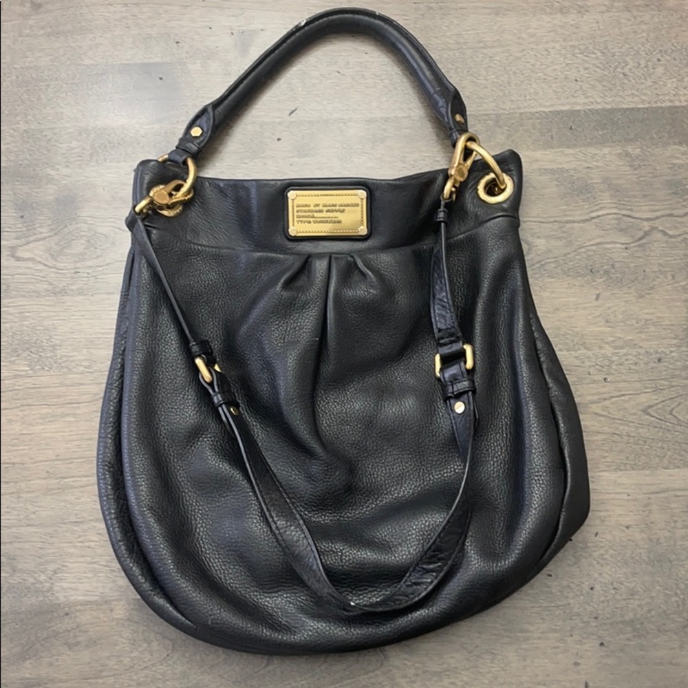Marc by Marc Jacobs Black Leather Tote Bag